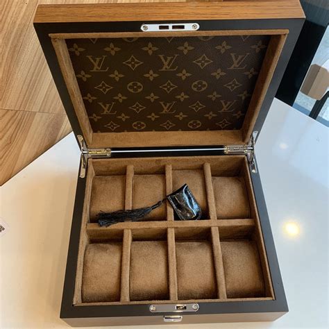 louis vuitton 8 watch case replica|louis vuitton watch display case.